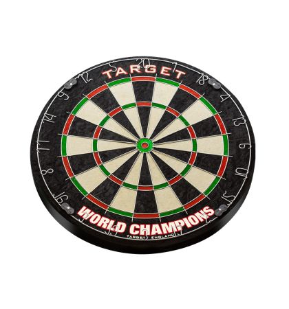Steel Dart Board Target "World Champion"