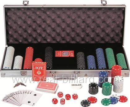 Куфарче с покер чипове "Dynamic"