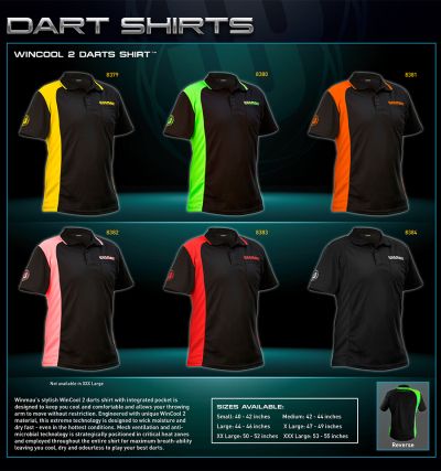 Darts Shirt "WinCool 2"