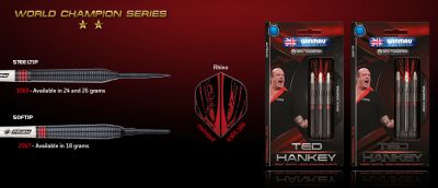 Steel Darts Winmau "Ted Hankey" 2017 Collection