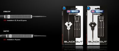 Soft Darts Winmau "Blackout" 2017 Collection