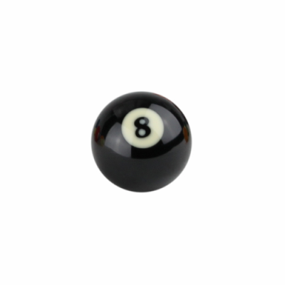 Черна топка Super Aramith Pro, 57.2 мм.