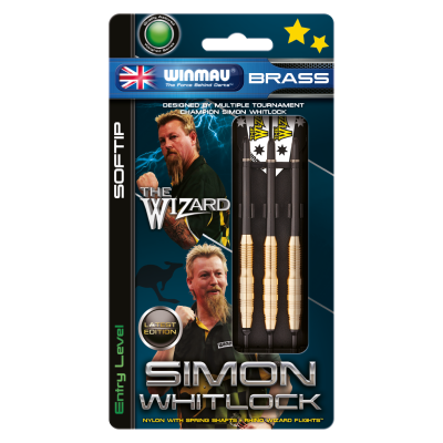 Soft Darts "Simon Whitlock Brass" 2016 Collection
