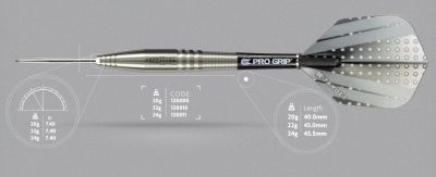 Steel Darts Target "Precision Aviator"
