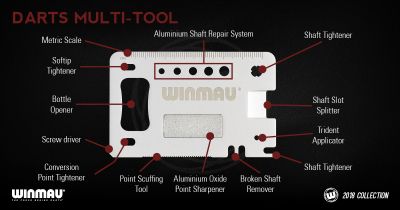 Универсален уред Winmau Darts Multi-Tool