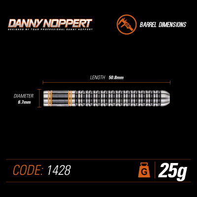 Steel Darts Winmau Danny Noppert 2019 Collection