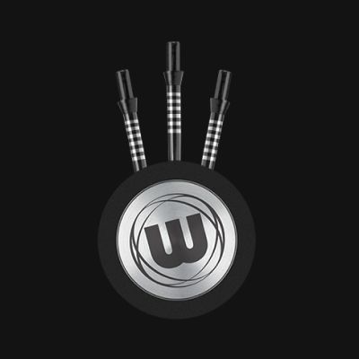 Winmau FreeFlo Re-Grooved Black Steeltip Points