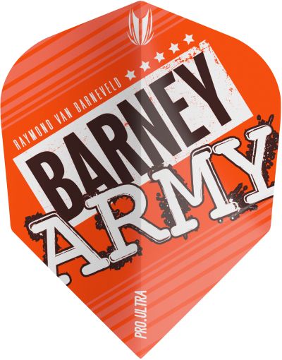 Flights Target Pro.Ultra Raymond van Barneveld Barney Army Orange No.6
