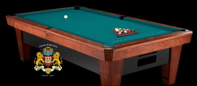 Billiard Cloth for 9-feet Pool Table Simonis 860 Blue Green