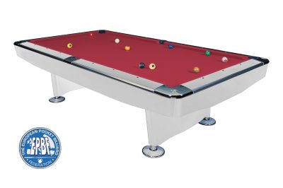 Professional Pool Table DYNAMIC II, Shinning White, 7-feet