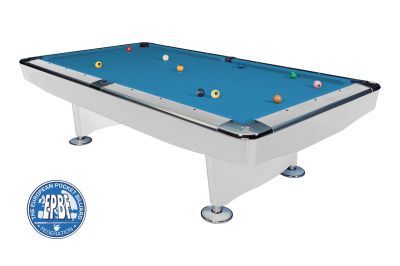 Professional Pool Table DYNAMIC II, Shinning White, 7-feet