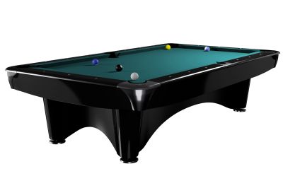 Professional Pool Table DYNAMIC III, Shinning black 8-feet