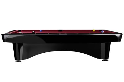 Professional Pool Table DYNAMIC III, Shinning black 8-feet