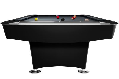  Professional Billiard Pool Table DYNAMIC II, Shining Black, 9 feet
