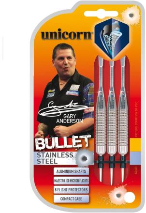Steel Tip Unicorn Bullet Gary Anderson Stainless Steel 