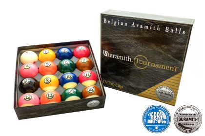 Комплект топки за билярд "Aramith Tournament Pro-Cup  TV", 57.2 мм.