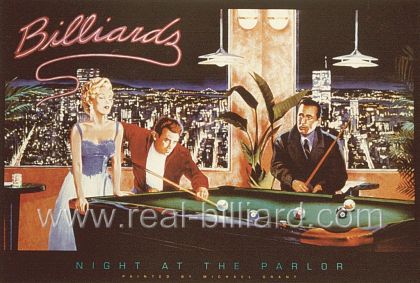 Плакат "Night at the Parlor"