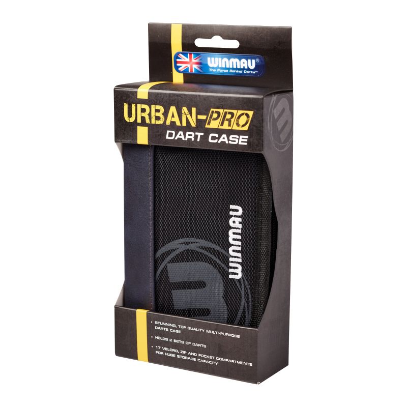 Winmau Urban Pro Darts Case Wallet Multi Purpose 17 Compartments Large 