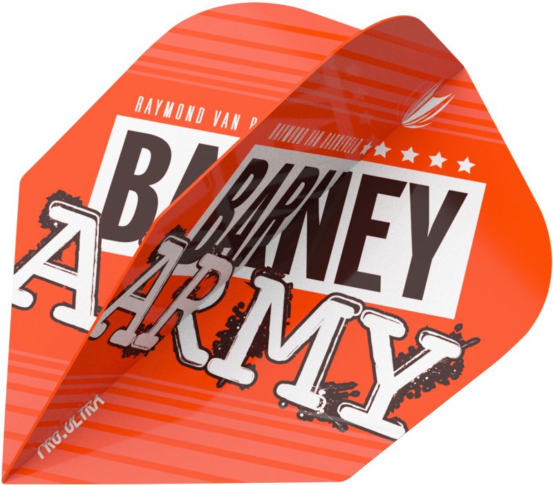 5 Sets of Target Pro Ultra Darts Flights RVB Barney Army Camo in Standard 