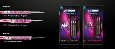 Steel Darts Winmau "Interstellar" 2017 Collection