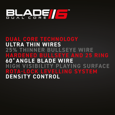 Мишена за стил дартс Winmau Blade 6 Dual Core