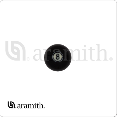 Черна топка №8 Aramith Tournament, 57.2 мм.
