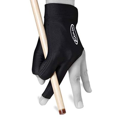 Blue/Black Billiard Pool Cue Glove by Fortuna for Left Hand Classic Two-Colored 