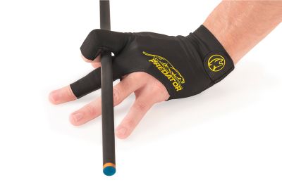 Ръкавицa за билярд Predator Second Skin Black & Yellow XXS за дясна ръка