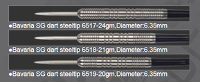 Steel Darts One80  One80 Bavaria-SG