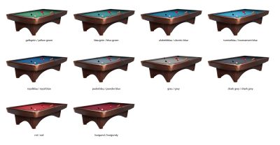 Professional Billiard Pool Table DYNAMIC III, 8-feet